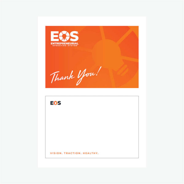 EOS Standard Thank You Postcard