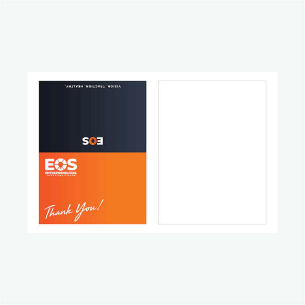 EOS Thank You Cards - Folded - 50 Pkg