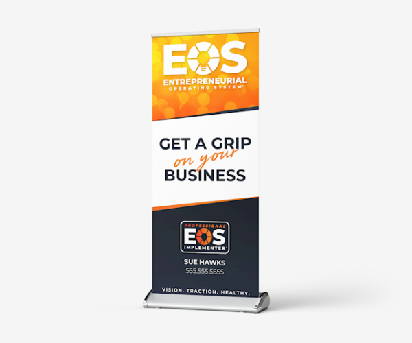 EOS Professional Retractable Banner Stand