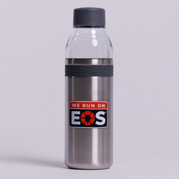 We Run On EOS Beverage Bottle - Image 5