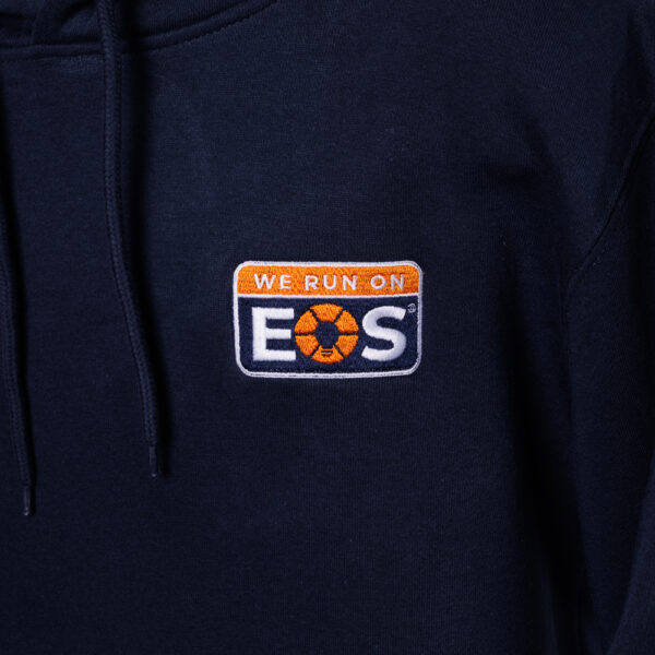 We Run On EOS Unisex Premium Hooded Sweatshirt - Image 2