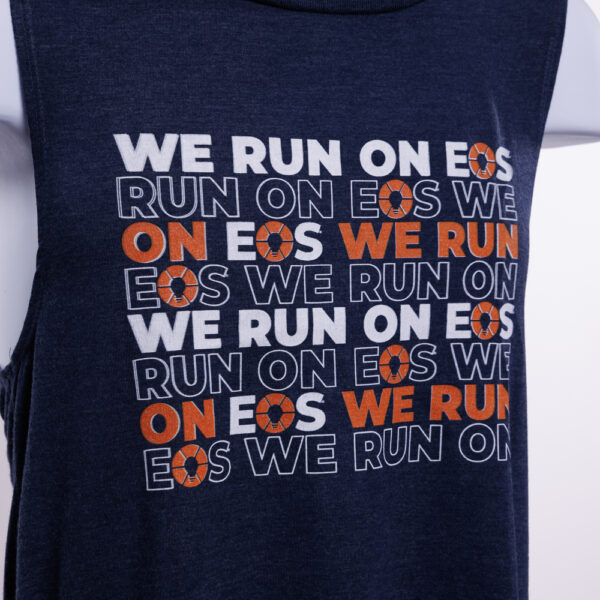 We Run On EOS Womens Bella Muscle Tank - Image 4