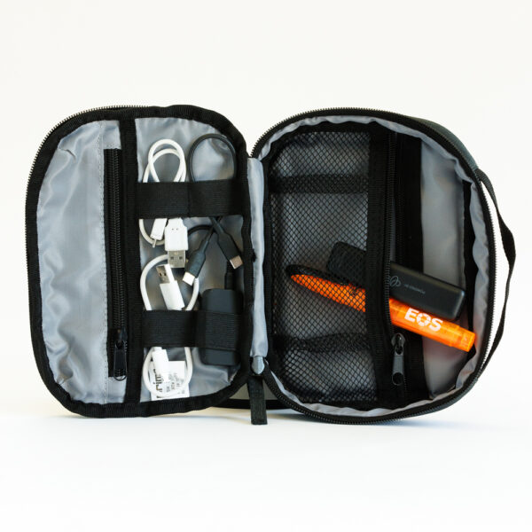 We Run On EOS Tech Accessory Bag - Travel Organizer Pouch - Image 2