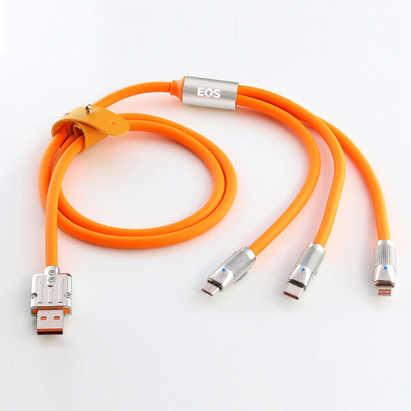 3-in-1 Heavy Duty Charging Cable