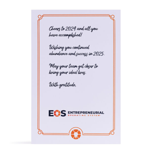 EOS® Greeting Card and Gourmet Chocolate Bar - Image 2